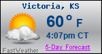 Weather Forecast for Victoria, KS