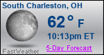Weather Forecast for South Charleston, OH