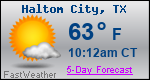Weather Forecast for Haltom City, TX