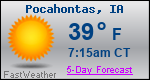 Weather Forecast for Pocahontas, IA