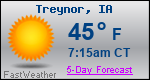 Weather Forecast for Treynor, IA