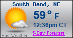 Weather Forecast for South Bend, NE