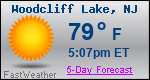 Weather Forecast for Woodcliff Lake, NJ