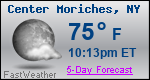 Weather Forecast for Center Moriches, NY