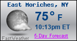 Weather Forecast for East Moriches, NY