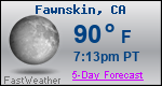 Weather Forecast for Fawnskin, CA