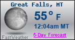 Weather Forecast for Great Falls, MT