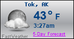 Weather Forecast for Tok, AK
