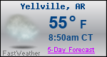 Weather Forecast for Yellville, AR