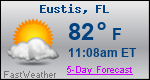 Weather Forecast for Eustis, FL