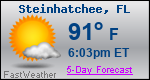 Weather Forecast for Steinhatchee, FL