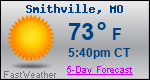 Weather Forecast for Smithville, MO