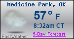 Weather Forecast for Medicine Park, OK