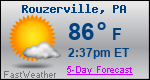Weather Forecast for Rouzerville, PA