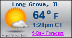 Weather Forecast for Long Grove, IL