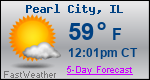 Weather Forecast for Pearl City, IL