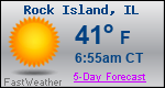 Weather Forecast for Rock Island, IL