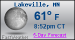 Weather Forecast for Lakeville, MN
