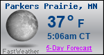 Weather Forecast for Parkers Prairie, MN