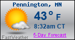 Weather Forecast for Pennington, MN