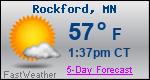 Weather Forecast for Rockford, MN