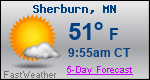 Weather Forecast for Sherburn, MN