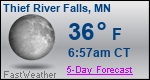 Weather Forecast for Thief River Falls, MN