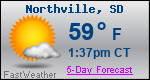 Weather Forecast for Northville, SD