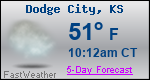 Weather Forecast for Dodge City, KS