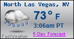 Weather Forecast for North Las Vegas, NV