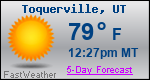 Weather Forecast for Toquerville, UT