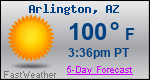 Weather Forecast for Arlington, AZ