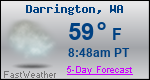 Weather Forecast for Darrington, WA