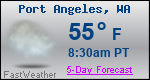 Weather Forecast for Port Angeles, WA