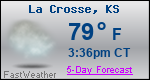 Weather Forecast for La Crosse, KS