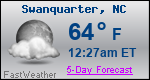 Weather Forecast for Swanquarter, NC