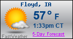 Weather Forecast for Floyd, IA
