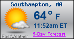 Weather Forecast for Southampton, MA