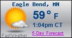 Weather Forecast for Eagle Bend, MN