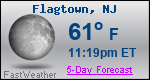 Weather Forecast for Flagtown, NJ