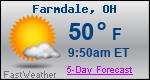 Weather Forecast for Farmdale, OH