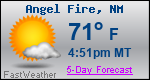 Weather Forecast for Angel Fire, NM