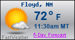 Weather Forecast for Floyd, NM