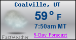 Weather Forecast for Coalville, UT