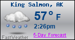 Weather Forecast for King Salmon, AK