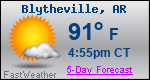 Weather Forecast for Blytheville, AR