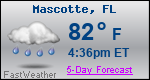Weather Forecast for Mascotte, FL