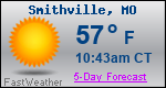 Weather Forecast for Smithville, MO