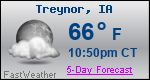 Weather Forecast for Treynor, IA