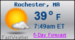 Weather Forecast for Rochester, MA